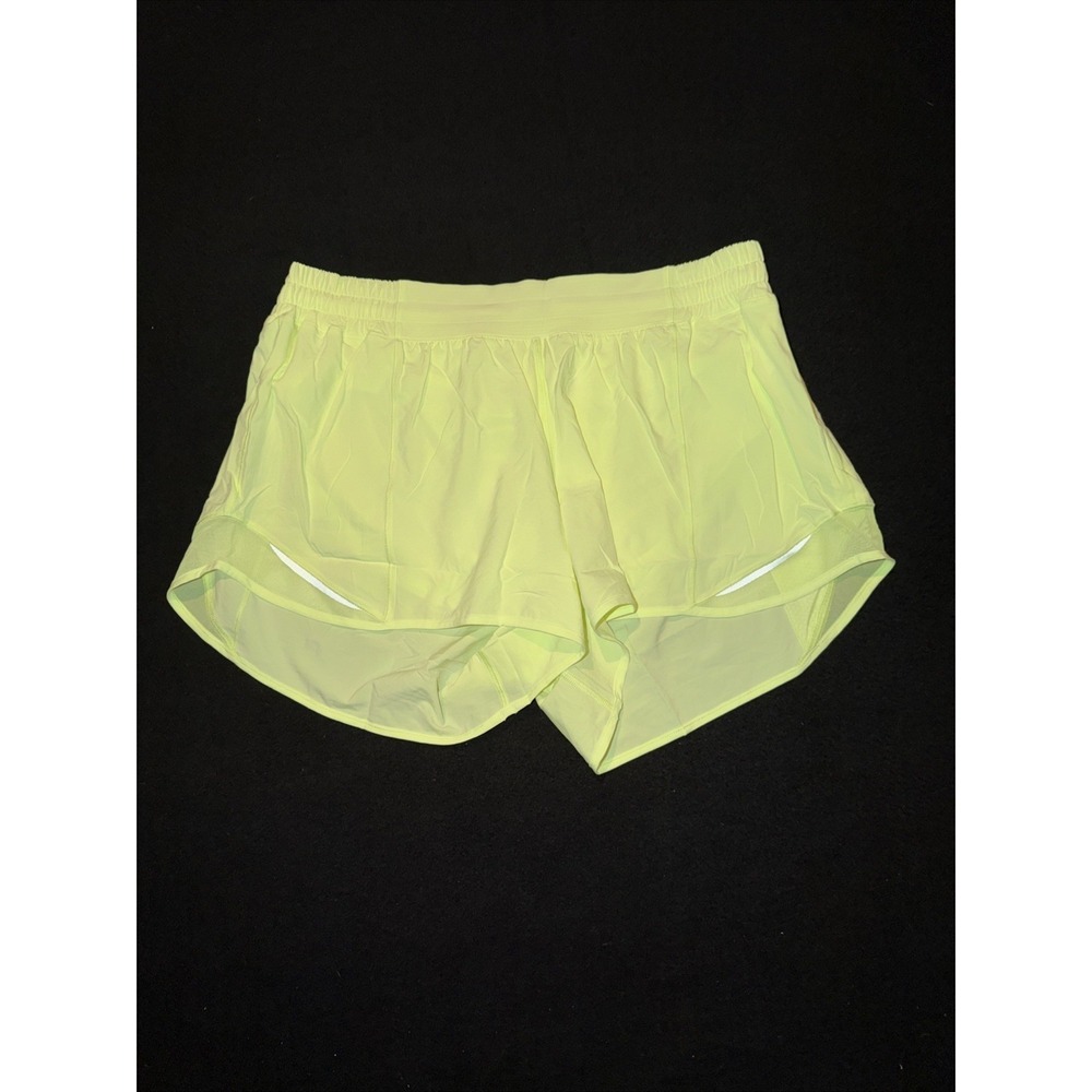 Lululemon Hotty Hot Low Rise Short 4" Faded Zap‎ Lined Size 14 NWOT